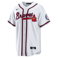 Atlanta Braves Andruw Jones Nike White Home Replica 2026 Hall of Fame Patch Jersey