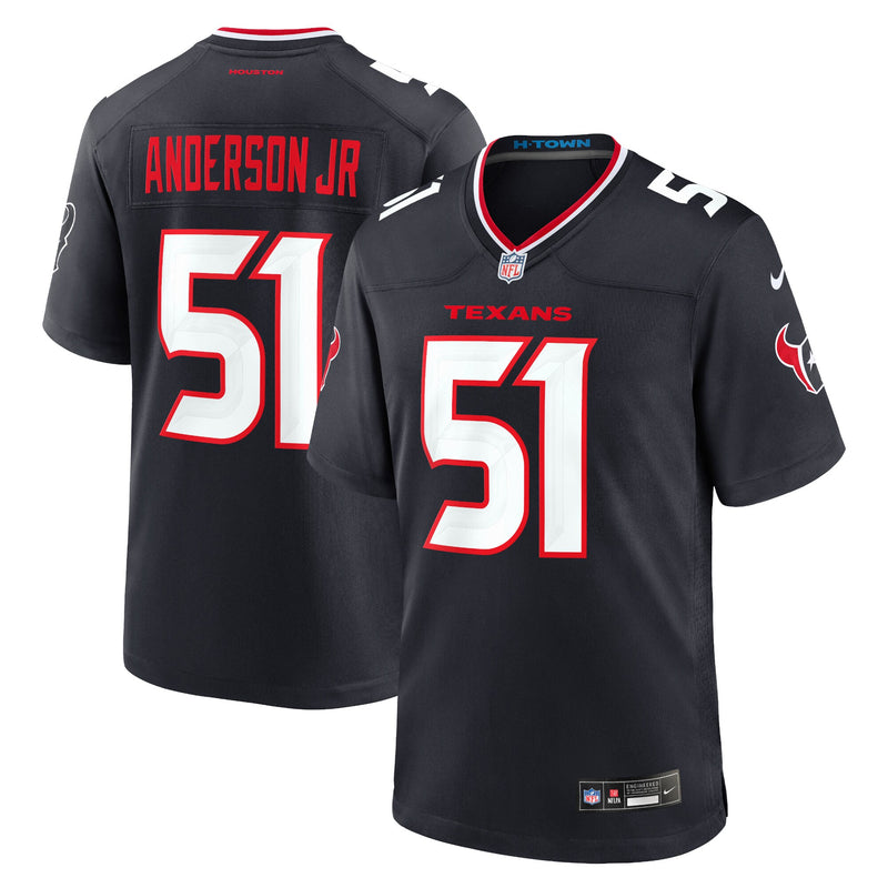 Houston Texans Will Anderson Jr. Nike Navy Game Jersey