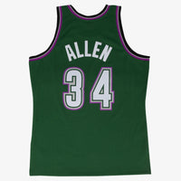 Milwaukee Bucks Mitchell & Ness Swingman Jersey Alternate Ray Allen 1996-97