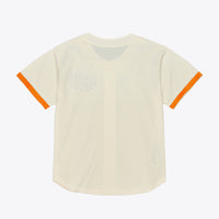 Mitchell & Ness Cream Tennessee Volunteers Mesh Button-Up Batting Practice Baseball Jersey