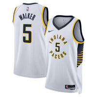 Indiana Pacers Nike Association Edition Swingman Jersey - White - Jarace Walker
