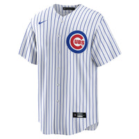 Chicago Cubs Dansby Swanson Nike White Replica Player Jersey