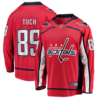 Washington Capitals Alex Tuch Fanatics Red Home Breakaway Jersey