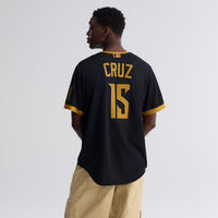 Pittsburgh Pirates Oneil Cruz Nike Black 2026 City Connect Stadium Jersey