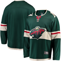 Minnesota Wild Fanatics Green Home Breakaway Jersey