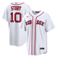 Boston Red Sox Trevor Story Nike White Home Replica Jersey