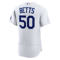Los Angeles Dodgers Mookie Betts Nike White Home Authentic Jersey