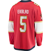 Florida Panthers Aaron Ekblad Fanatics Red Home Team Breakaway Player Jersey