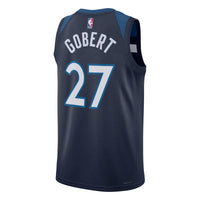 Minnesota Timberwolves Nike Icon Edition Swingman Jersey - Navy - Rudy Gobert