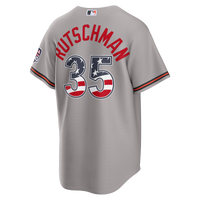 Fourth of July Baltimore Orioles Adley Rutschman Nike Gray USA 250 Stadium Jersey