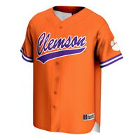 GameDay Greats Orange Clemson Tigers Lightweight Baseball Jersey