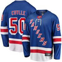 New York Rangers Will Cuylle Fanatics Blue Home Premier Breakaway Player Jersey