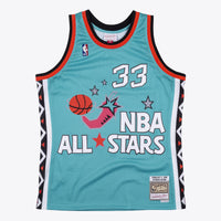 NBA Mitchell & Ness Patrick Ewing 1996 All-Star Swingman Authentic Jersey - Teal