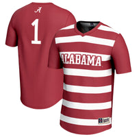 GameDay Greats #1 Crimson Alabama Crimson Tide Lightweight Soccer Fashion Jersey