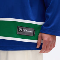 Vancouver Canucks Fanatics Blue Home Team Breakaway Jersey