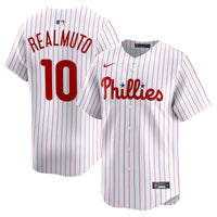 Philadelphia Phillies J.T. Realmuto Nike White Home Limited Player Jersey