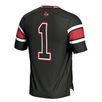GameDay Greats #1 Black Louisville Cardinals Football Jersey