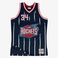Houston Rockets Mitchell & Ness Swingman Jersey Road Hakeem Olajuwon 1996-97