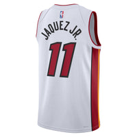 Miami Heat Nike Association Edition Swingman Jersey - White - Jaime Jaquez Jr.