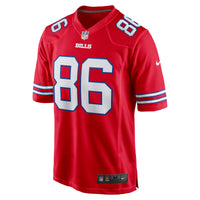 Buffalo Bills Dalton Kincaid Nike Red Alternate Game Jersey