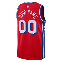 Philadelphia 76ers Jordan Statement Swingman Jersey - Custom