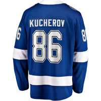 Tampa Bay Lightning Nikita Kucherov Fanatics Blue Home Breakaway Jersey