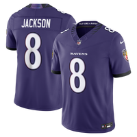 Baltimore Ravens Lamar Jackson Nike Purple Team Vapor F.U.S.E. Stitched Limited Jersey
