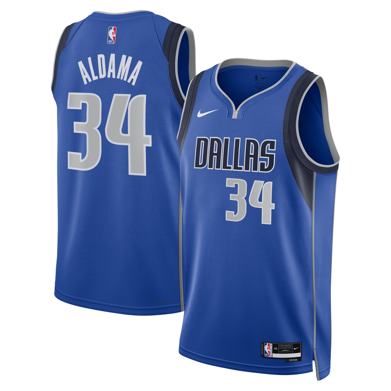 Dallas Mavericks Nike Icon Edition Swingman Jersey - Blue - Santi Aldama