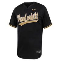 Nike Black Vanderbilt Commodores Limited Baseball Jersey