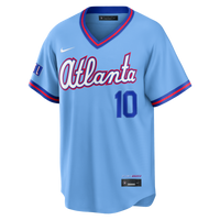 Atlanta Braves Chipper Jones Nike Powder Blue 2026 City Connect Stadium Jersey
