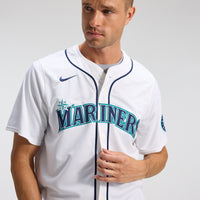 Seattle Mariners Cal Raleigh Nike White Home Limited Player Jersey