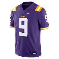 Nike Joe Burrow Purple LSU Tigers Alumni Game Jersey