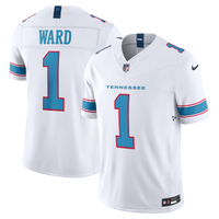 Tennessee Titans Cameron Ward Nike White Vapor F.U.S.E. Stitched Limited Jersey