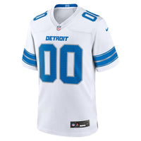 Detroit Lions Nike White Custom Game Jersey