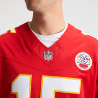 Kansas City Chiefs Patrick Mahomes Nike Red Team Vapor F.U.S.E. Stitched Limited Jersey