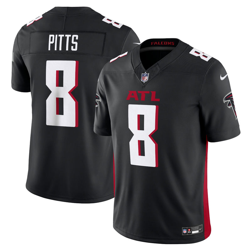 Atlanta Falcons Kyle Pitts Nike Black Vapor F.U.S.E. Limited Jersey