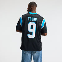 Carolina Panthers Bryce Young Nike Black Team Vapor F.U.S.E. Stitched Limited Jersey