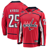 Washington Capitals Jordan Kyrou Fanatics Red Home Breakaway Jersey
