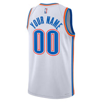 Oklahoma City Thunder Nike Association Swingman Jersey - Custom