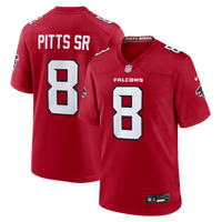 Atlanta Falcons Kyle Pitts Sr. Nike Red Game Jersey
