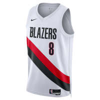 Portland Trail Blazers Nike Replica Association Edition Swingman Jersey - White - Deni Avdija