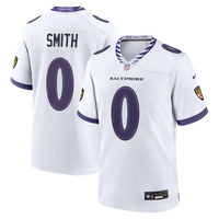 Baltimore Ravens Roquan Smith Nike White Game Jersey