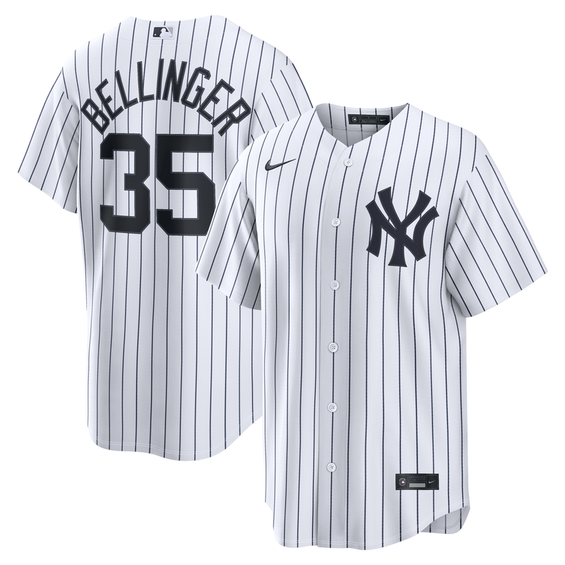 New York Yankees Cody Bellinger Nike White Home Replica Jersey