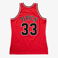 Chicago Bulls Mitchell & Ness Authentic Jersey Road Finals Scottie Pippen 1997