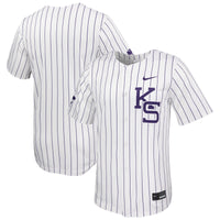 Nike White Kansas State Wildcats Limited Baseball Jersey