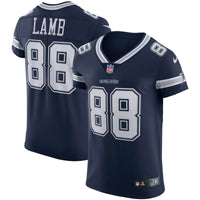 Dallas Cowboys CeeDee Lamb Nike Navy Vapor Elite Jersey
