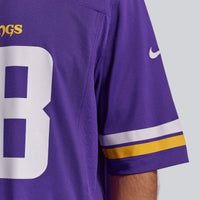 Minnesota Vikings Justin Jefferson Nike Purple Player Game Jersey