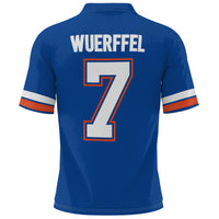 Danny Wuerffel Royal Florida Gators Heisman Football Jersey
