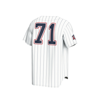 Adult GameDay Greats #71 White Liberty Flames Lightweight Collegiate Baseball Fashion Jersey