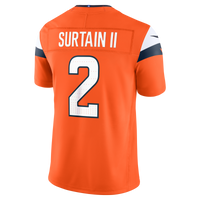 Denver Broncos Patrick Surtain II Nike Orange Team Vapor F.U.S.E. Stitched Limited Jersey